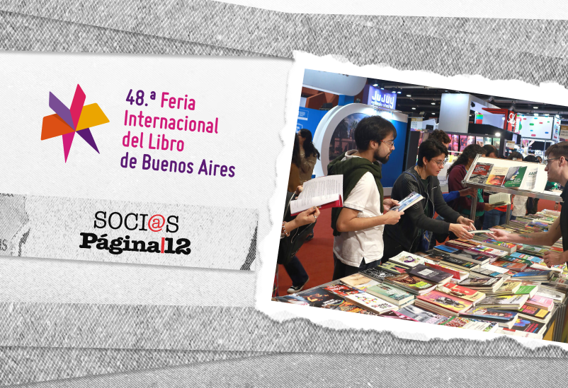 Beneficio Grupo Octubre en la Feria del Libro 2024 de Soci@s